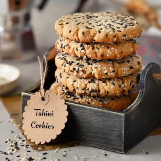 Sesame Tahini Cookies