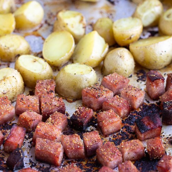 Sheet Pan Hoosier Stew