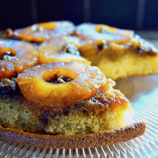 Chiffon Upside Down Cake