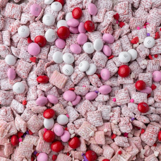 Pink muddy buddies