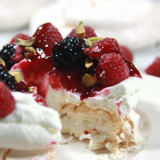 Red Fruit Pavlova