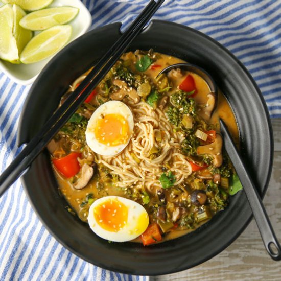 Thai Coconut Curry Ramen