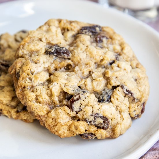 Oatmeal Raisin Cookies for Two