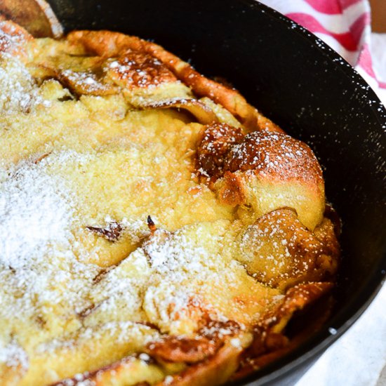 German Apple Pancake