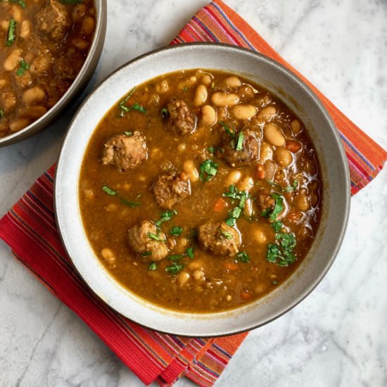 White Bean & Sausage Stew