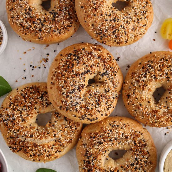 Homemade Everything Bagels