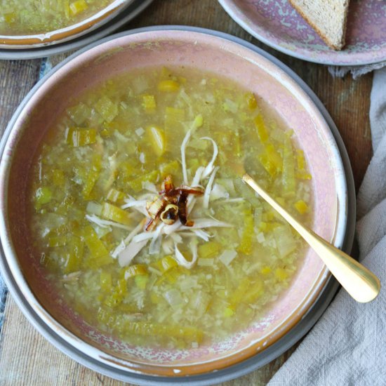 Scottish Chicken & Leek Soup