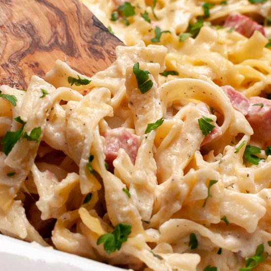 Ham and Noodle Casserole