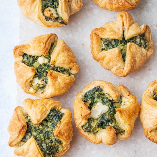 spinach puffs