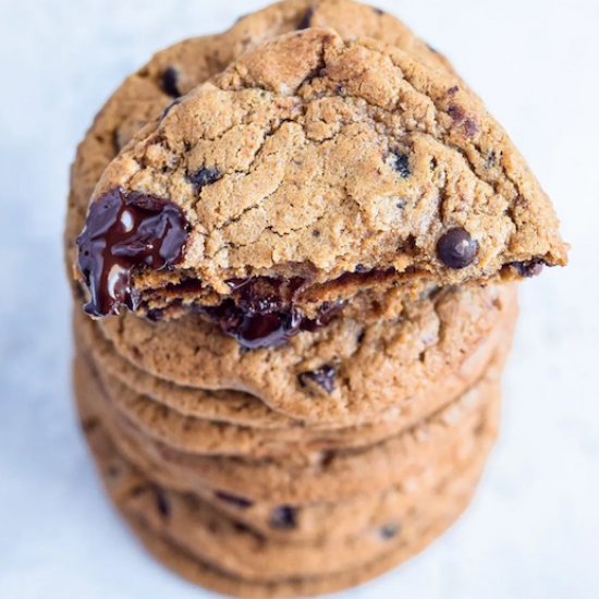 Chocolate Puddle Cookies