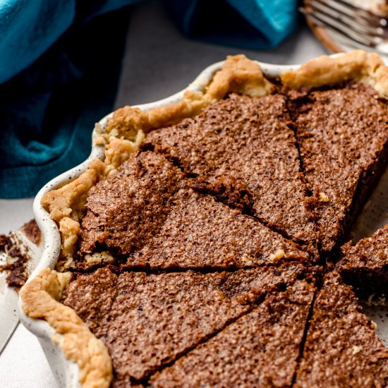 chocolate chess pie