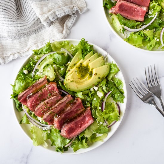 Steak and Avocado Salad