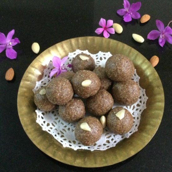 Almond Flour Ladoos  (4-ingredient)