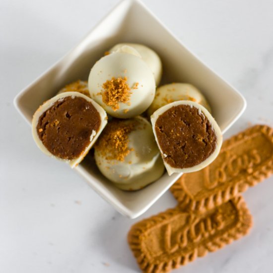 Easy Biscoff Truffles