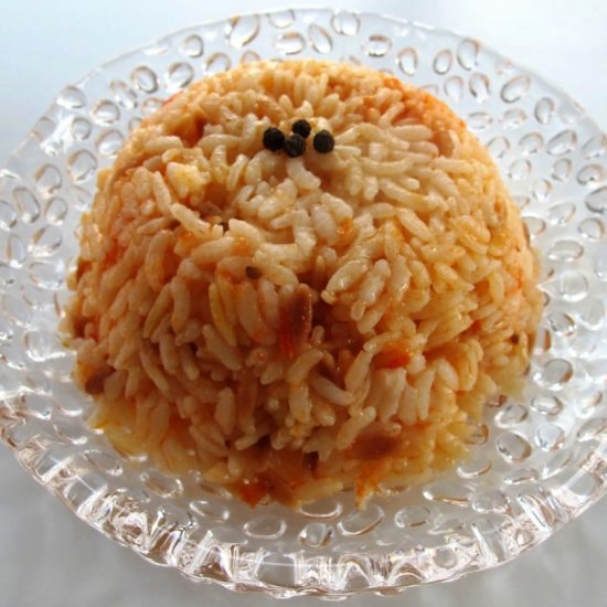 Traditional Rice Pilaf With Tomato