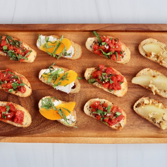 Bruschetta Trio