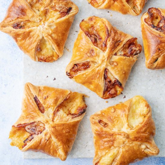 ham and cheese puff pastry