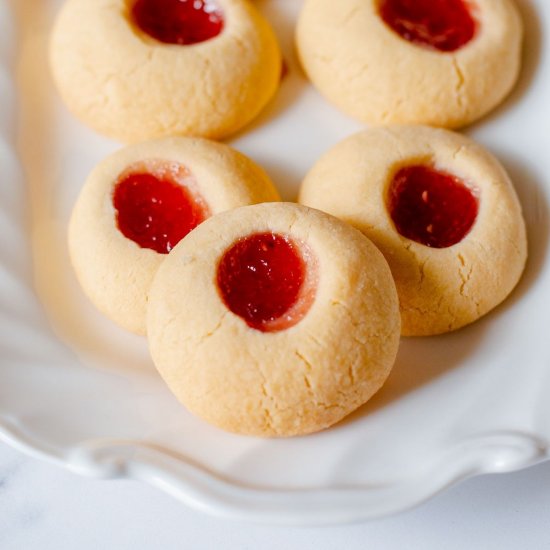 Jam Drops (Thumbprint Cookies)