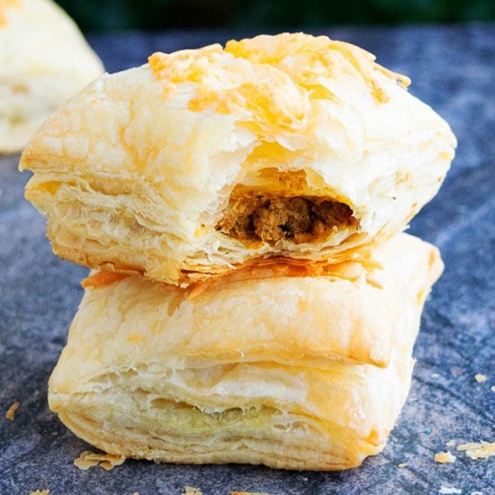 Ground Beef Puff Pastry