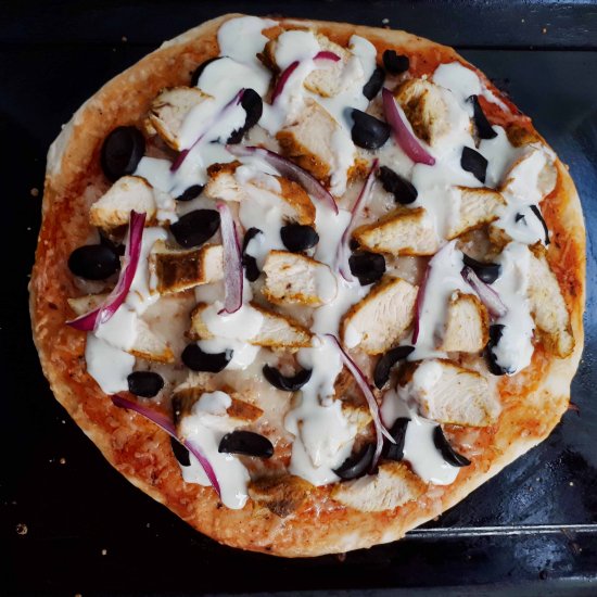 Chicken Shawarma Pizza