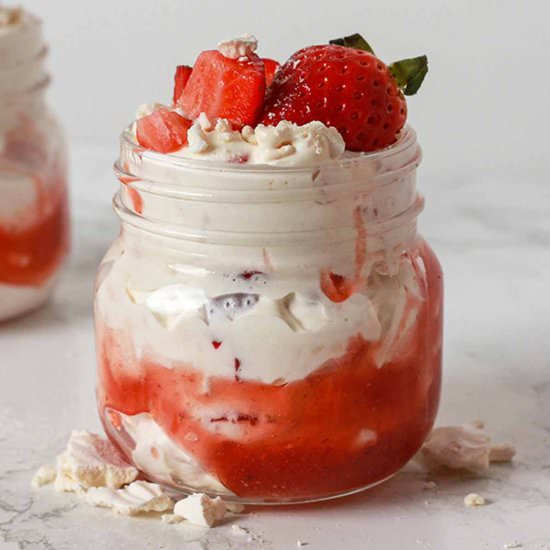 Vegan Eton Mess