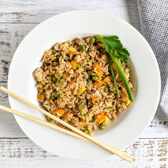 Easy Chicken Fried Rice