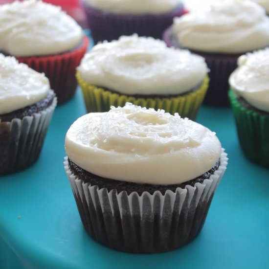 Devil’s Food Cupcakes