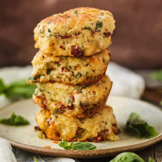 Sun-Dried Tomato and Herb Biscuits