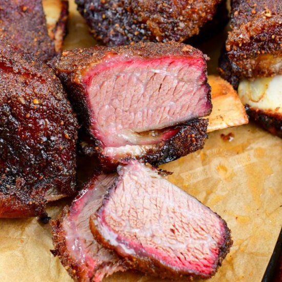 Smoked Beef Short Ribs