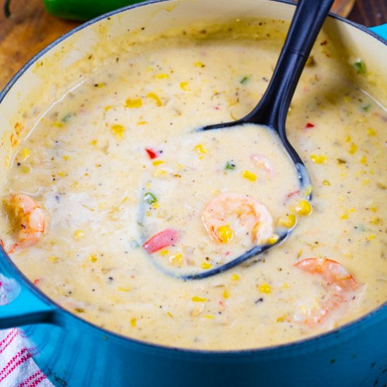 Southwestern Shrimp Chowder