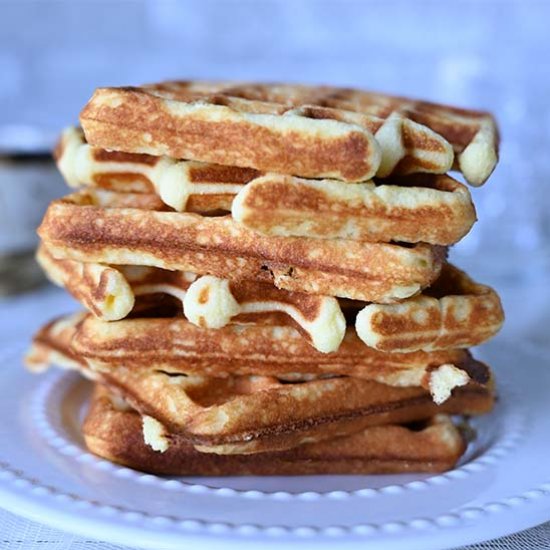 Keto Coconut Flour Waffles