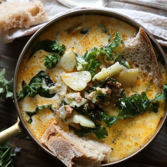 30 Minute Rustic Zuppa Toscana