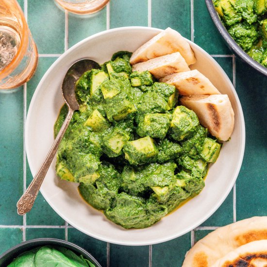 Saag Aloo