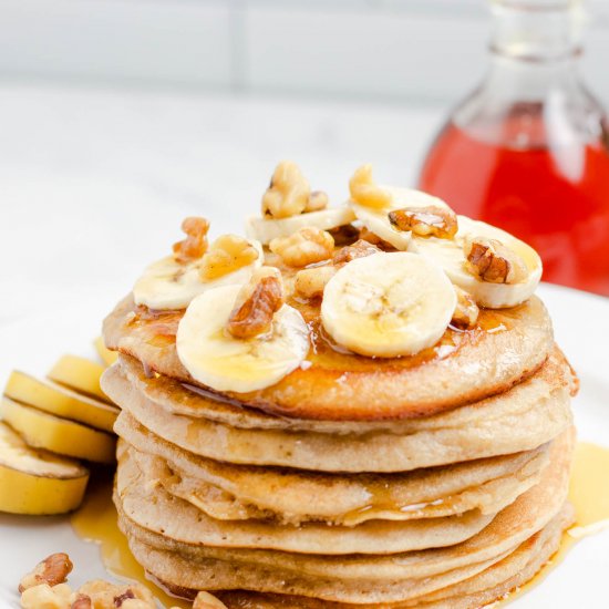 Almond Flour Banana Pancakes