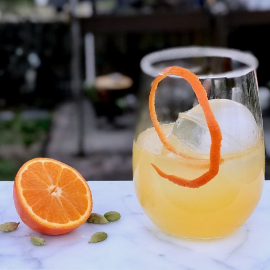 Clementine Cardamom Cocktail