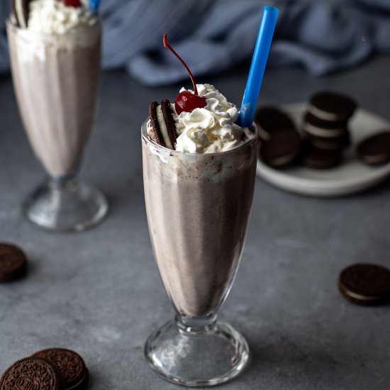 Cookies and Cream Milkshakes