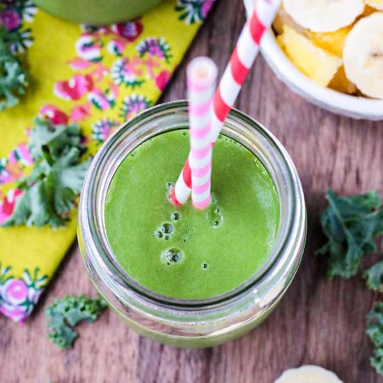 Pineapple Spinach Smoothie