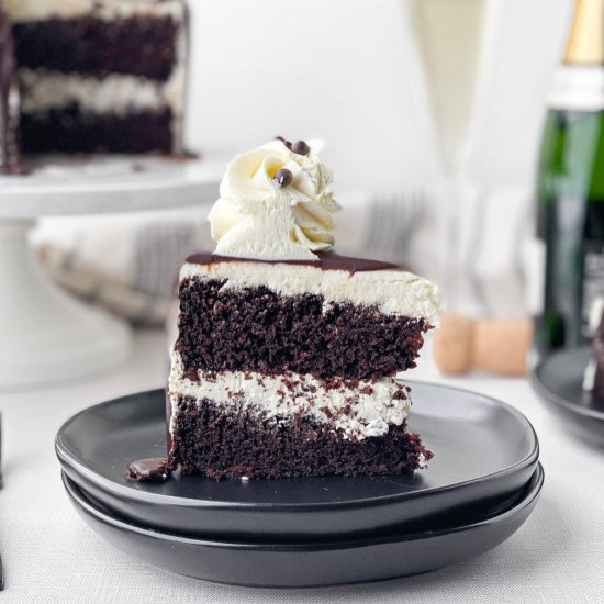 Chocolate Champagne Cake