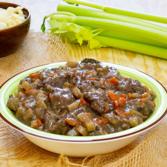 Venison stew