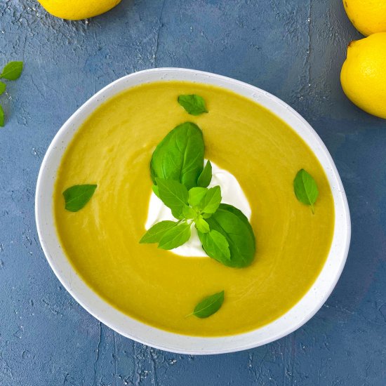 Broccoli Soup (vegan, gf, oil-free)