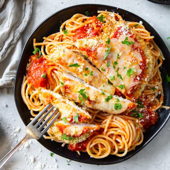 Air Fryer Chicken Parmesan