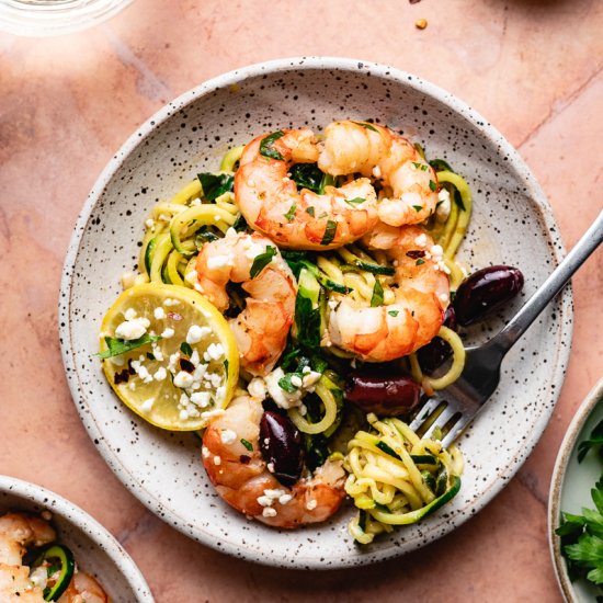 Mediterranean Sheet Pan Shrimp