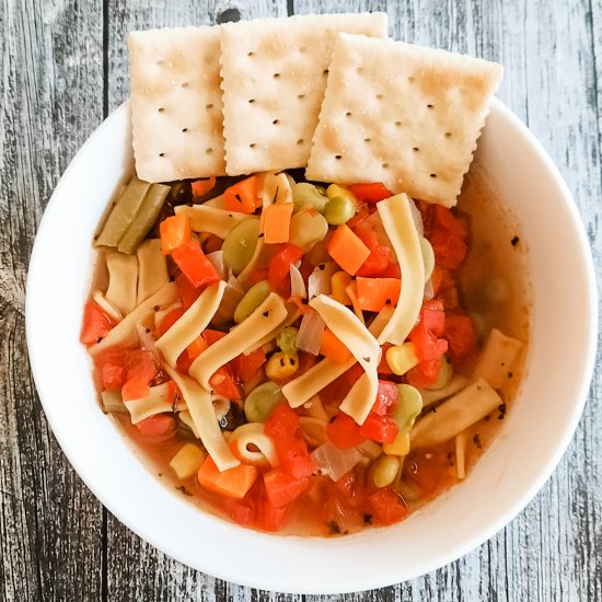 Instant Pot Veggie Noodle Soup