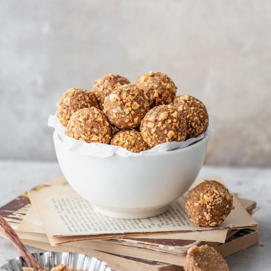 Chickpea Hazelnut Energy Balls