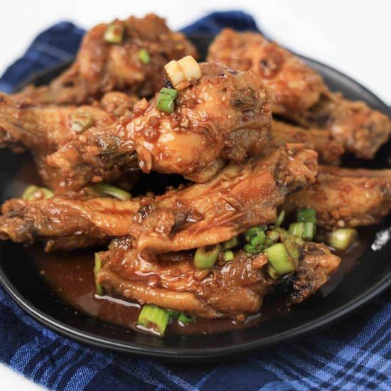 Sticky Asian Chicken Wings