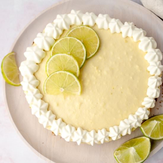 Key Lime Pie With Cream Cheese