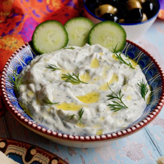 vegan tzatziki