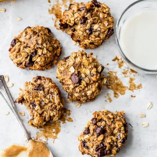 Peanut Butter Oatmeal Cookies