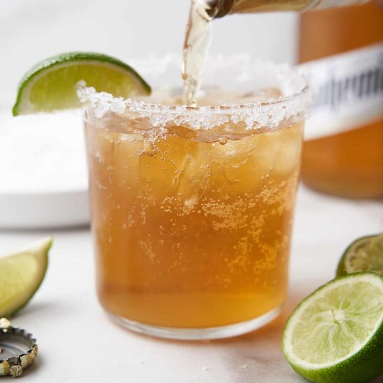 chelada (mexican beer cocktail)