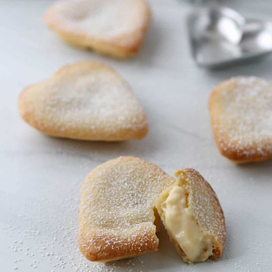 Swedish Custard Hearts